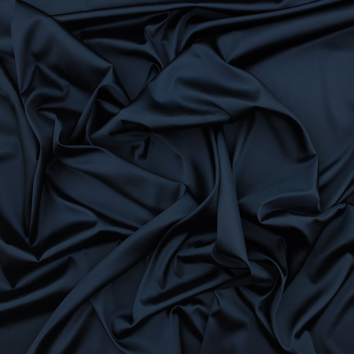 Satén con Elastano Azul