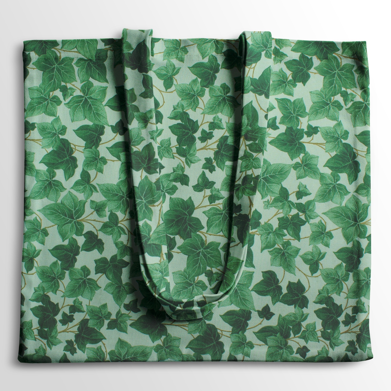 Loneta decorativa - Floral - Beige y Verde