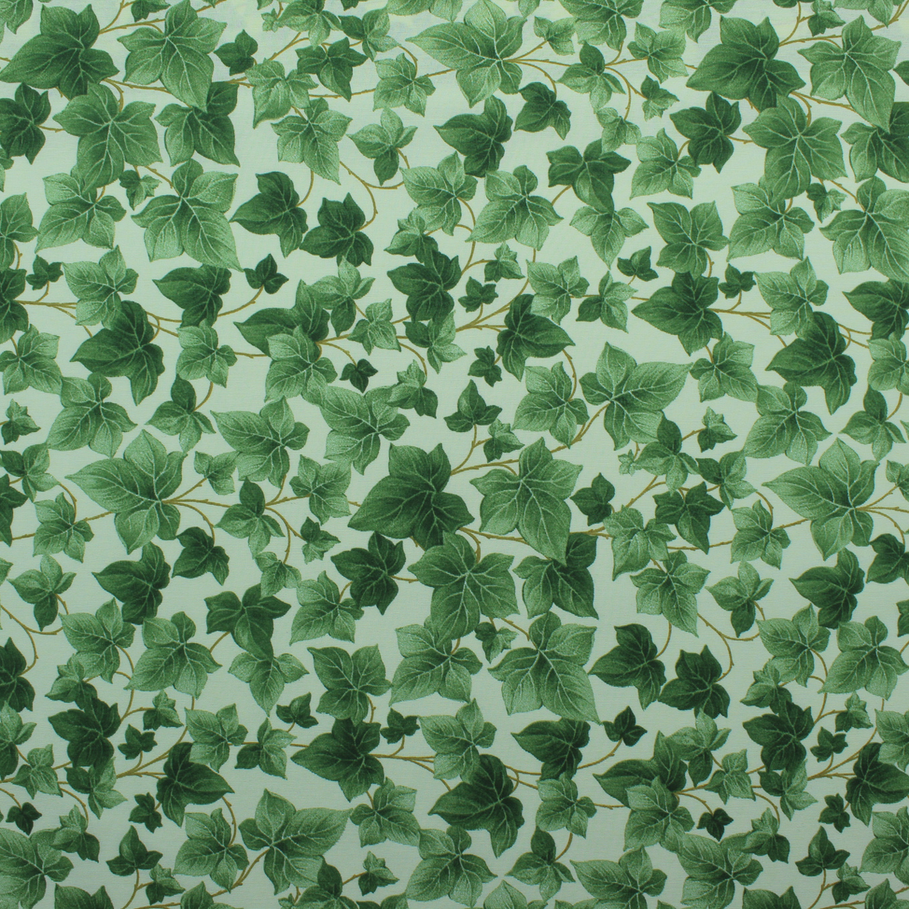 Loneta decorativa - Floral - Beige y Verde