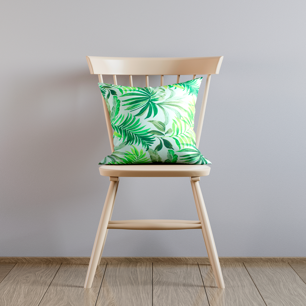 Loneta decorativa - Flor de lis - Rojo