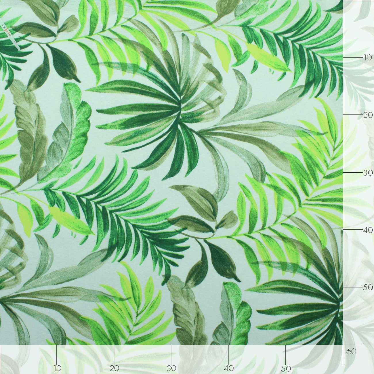 Loneta decorativa - Flor de lis - Rojo