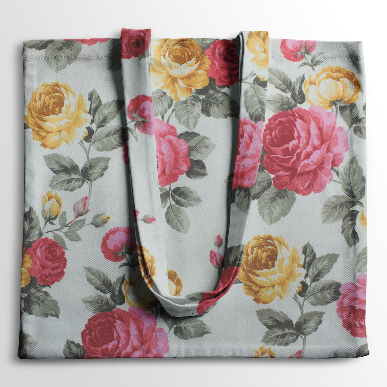 Loneta decorativa - Flor de lis - Rojo