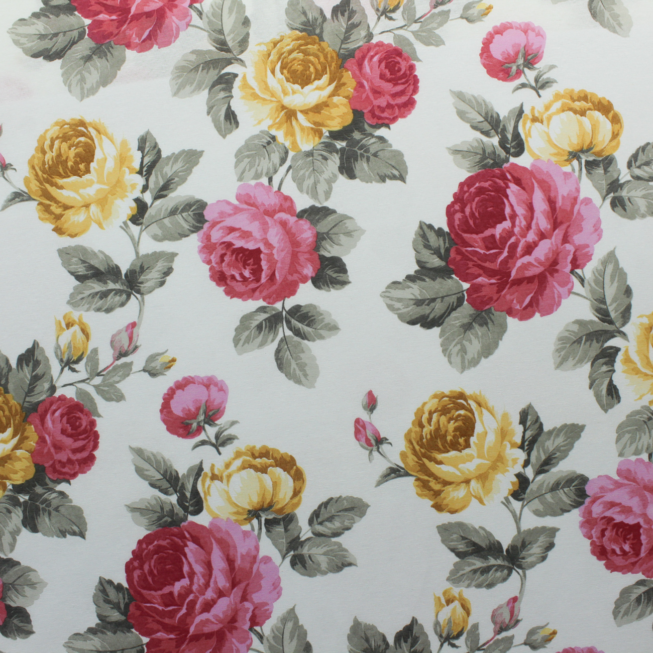 Loneta decorativa - Flor de lis - Rojo