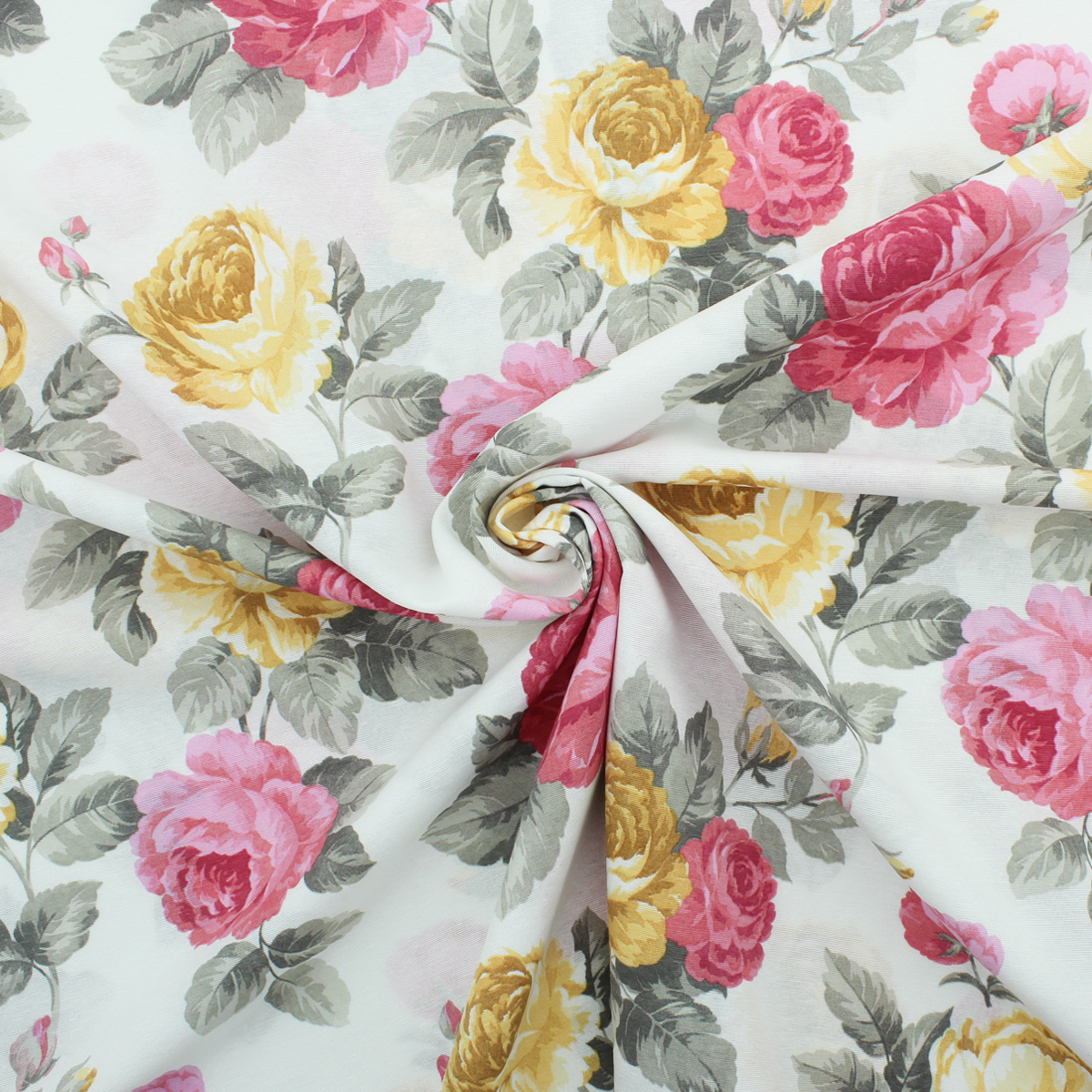 Loneta decorativa - Flor de lis - Rojo