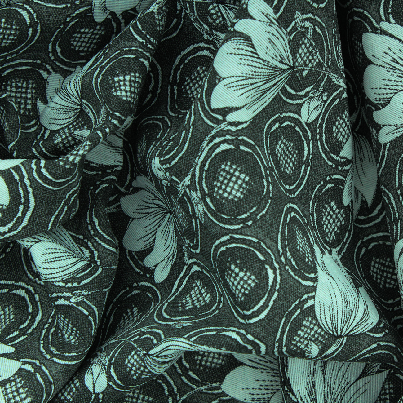 Decorative canvas - Fleur de lis - Red