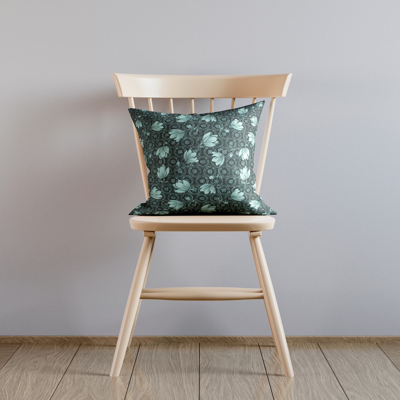 Decorative canvas - Fleur de lis - Red