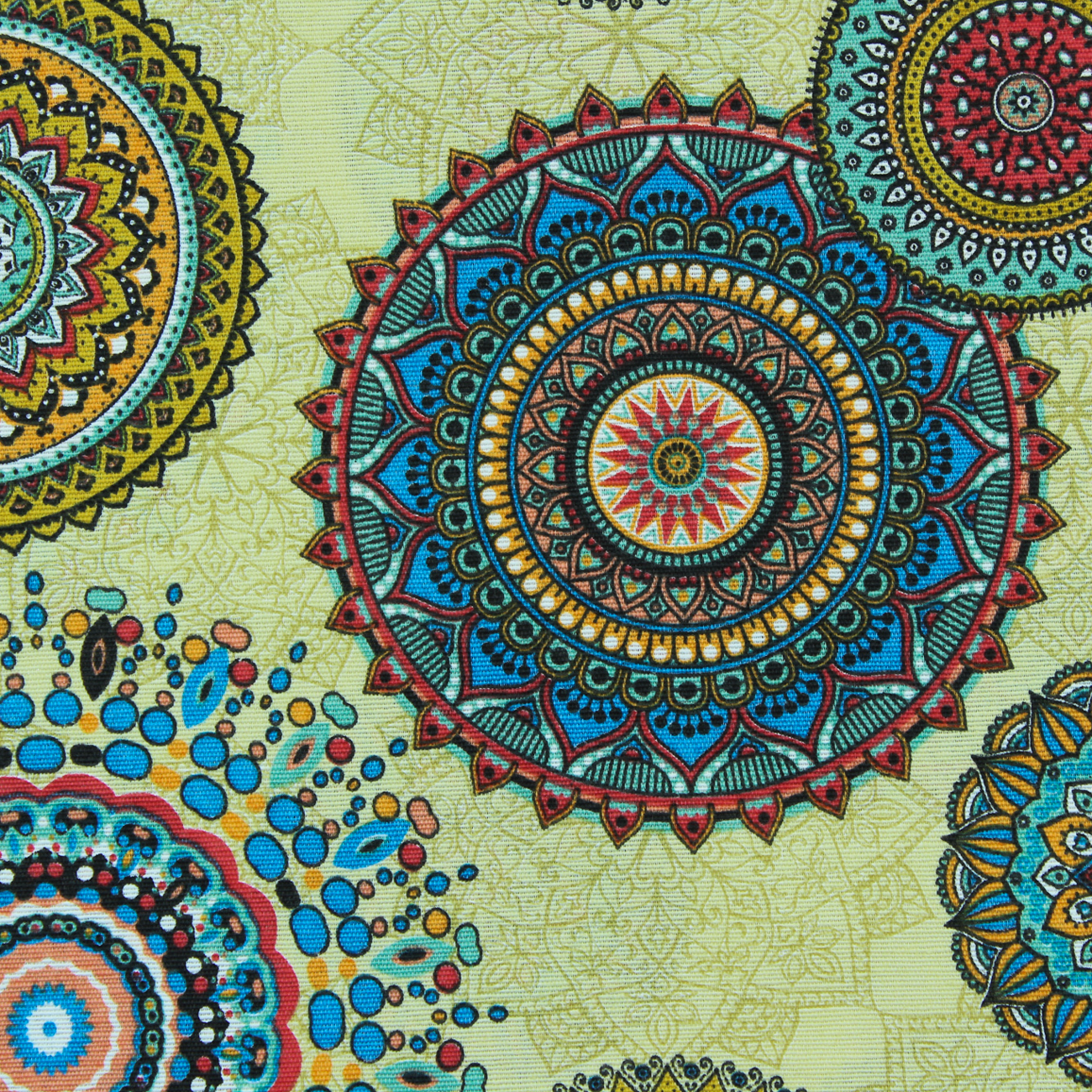 Decorative canvas - Fleur de lis - Red