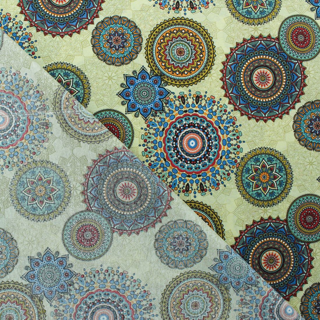 Decorative canvas - Fleur de lis - Red