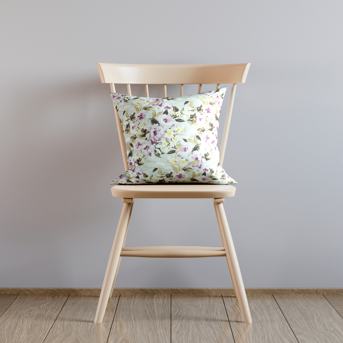 Decorative canvas - Fleur de lis - Red