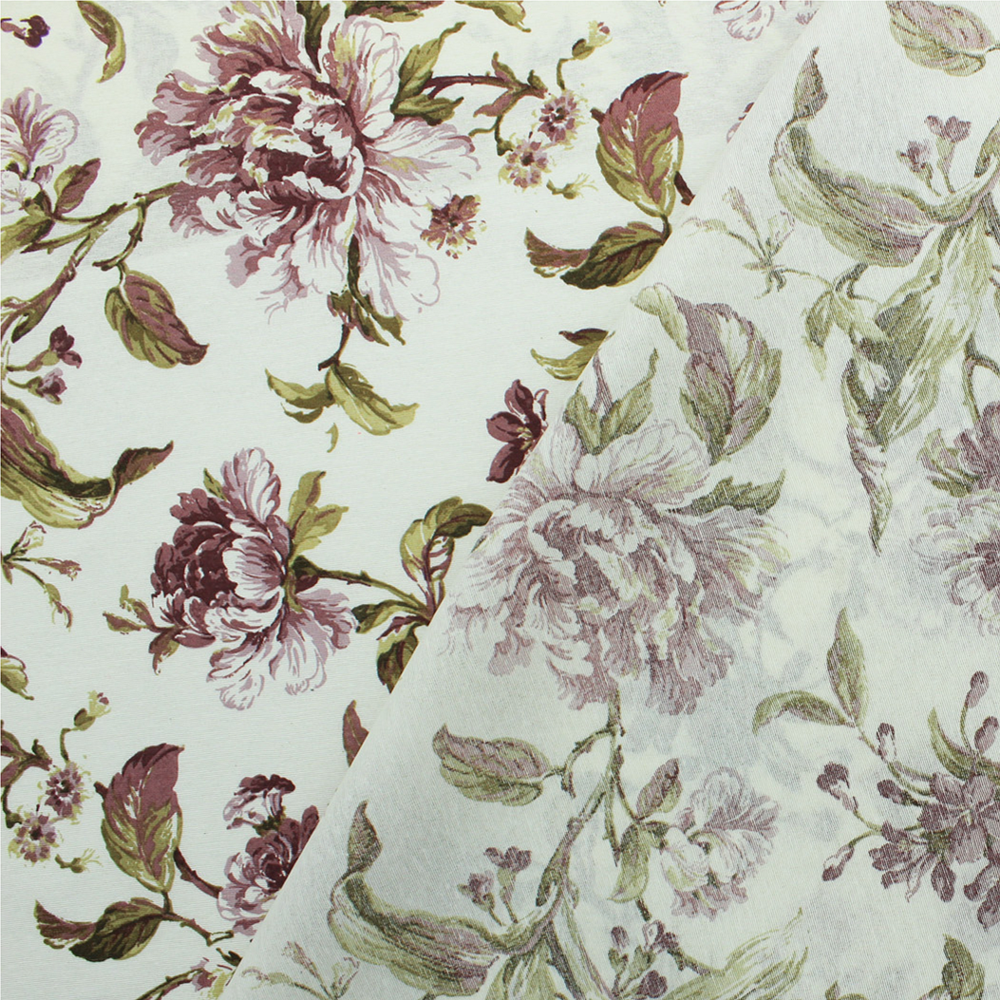 Adorno Lonet - Floral Histórico - Rojo