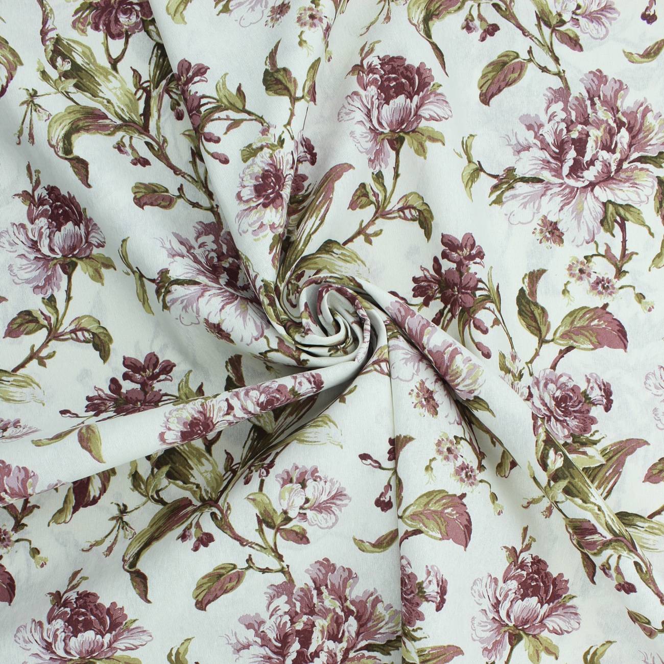 Adorno Lonet - Floral Histórico - Rojo