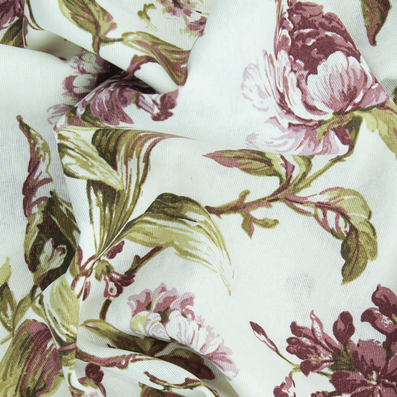 Adorno Lonet - Floral Histórico - Rojo