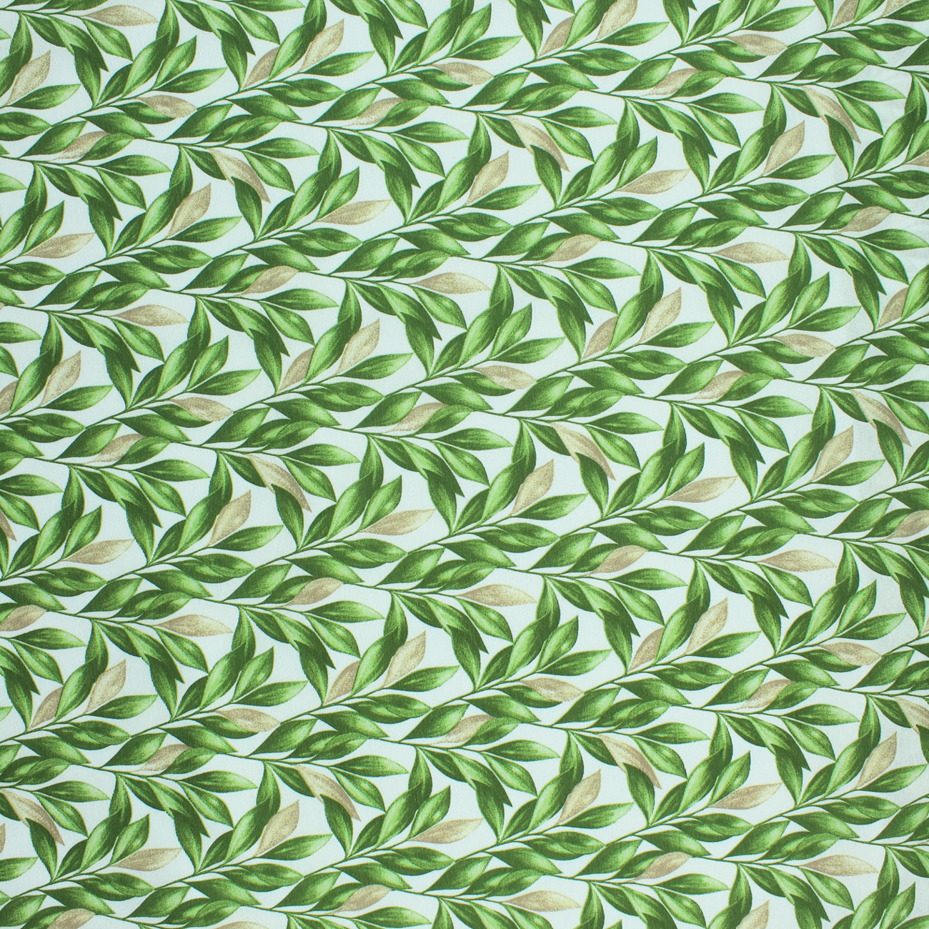 Loneta de decoração - Floral - Verde