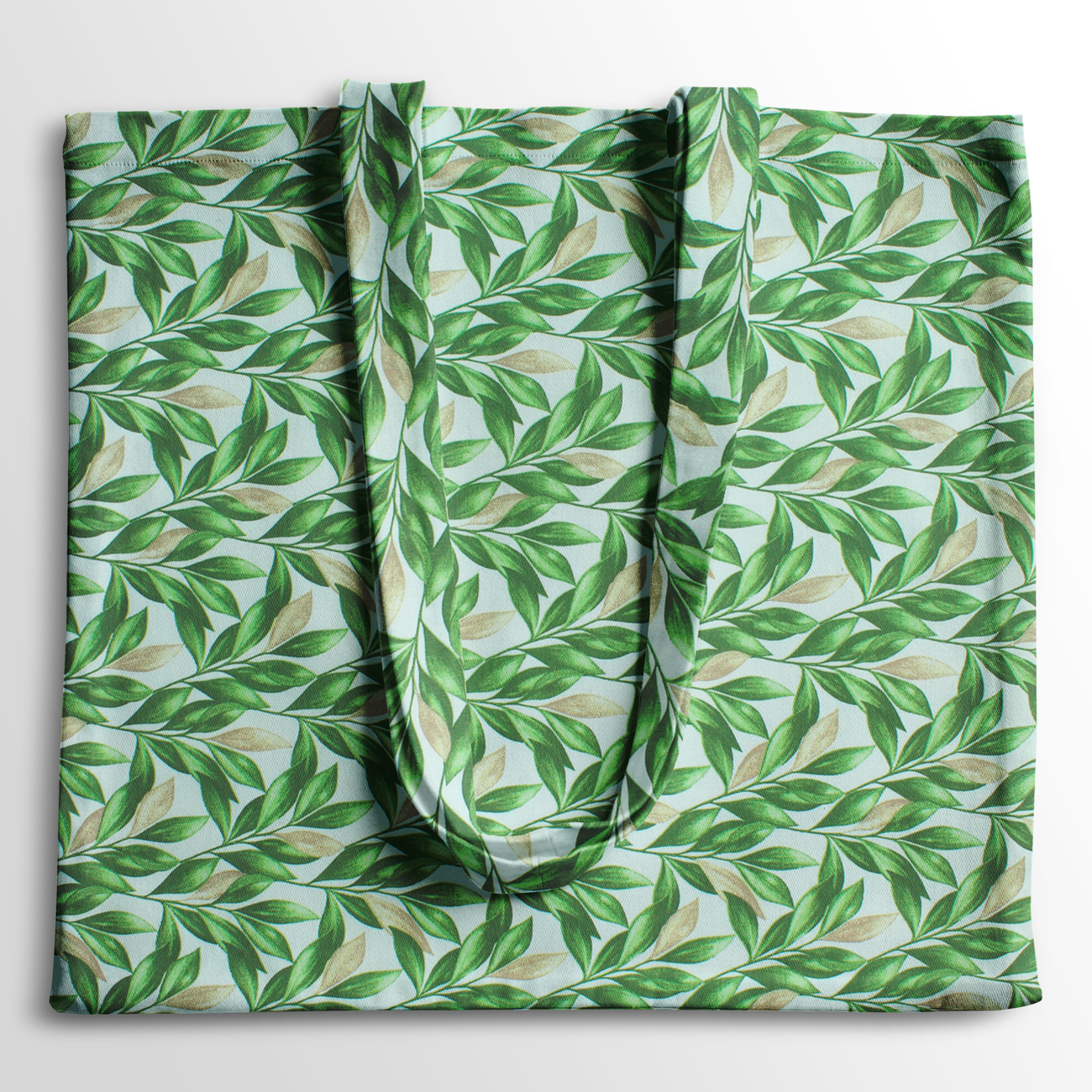 Loneta de decoração - Floral - Verde