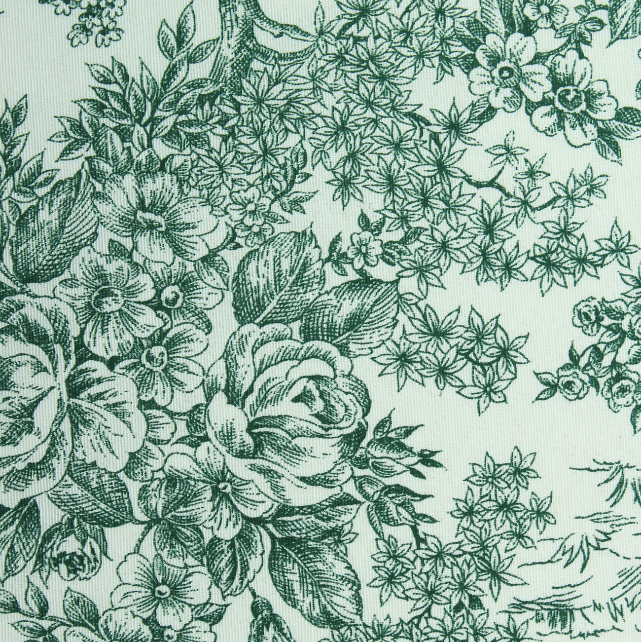 Adorno Lonet - Floral Histórico - Rojo