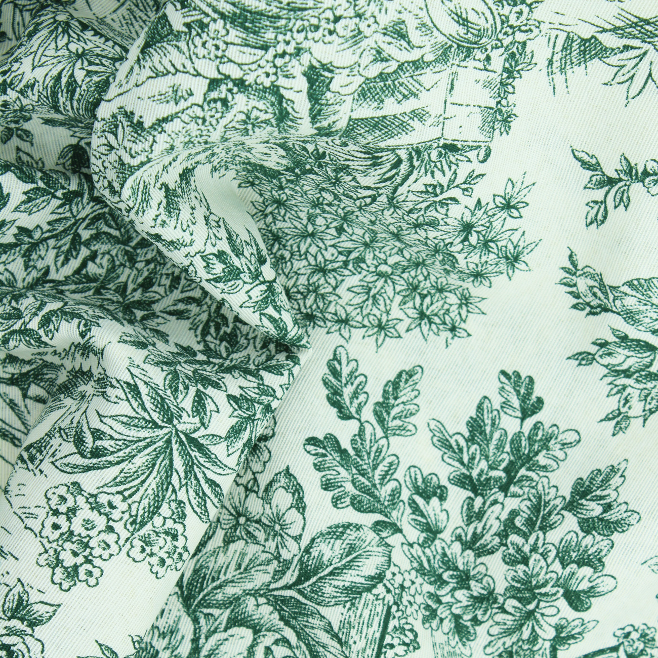 Adorno Lonet - Floral Histórico - Rojo