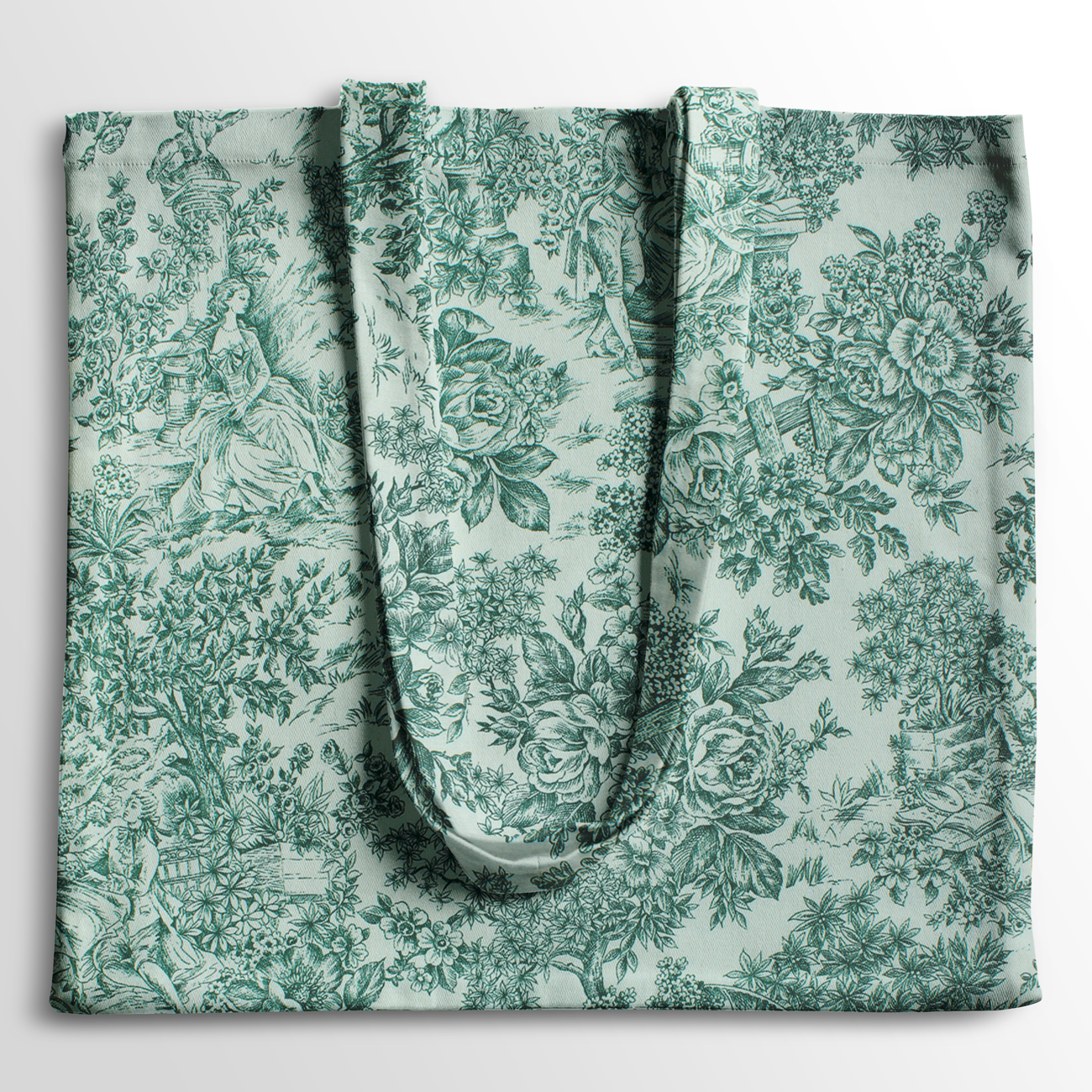 Adorno Lonet - Floral Histórico - Rojo