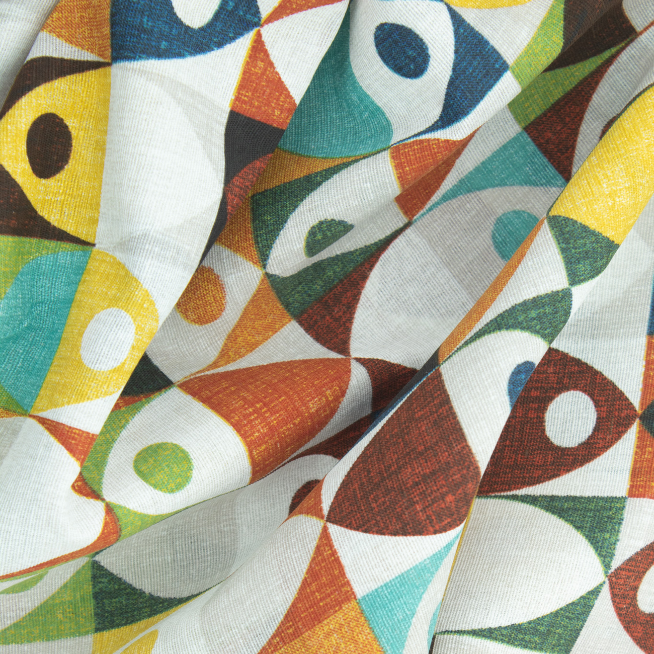 Loneta de decoração - Sardinhas - Amarelo