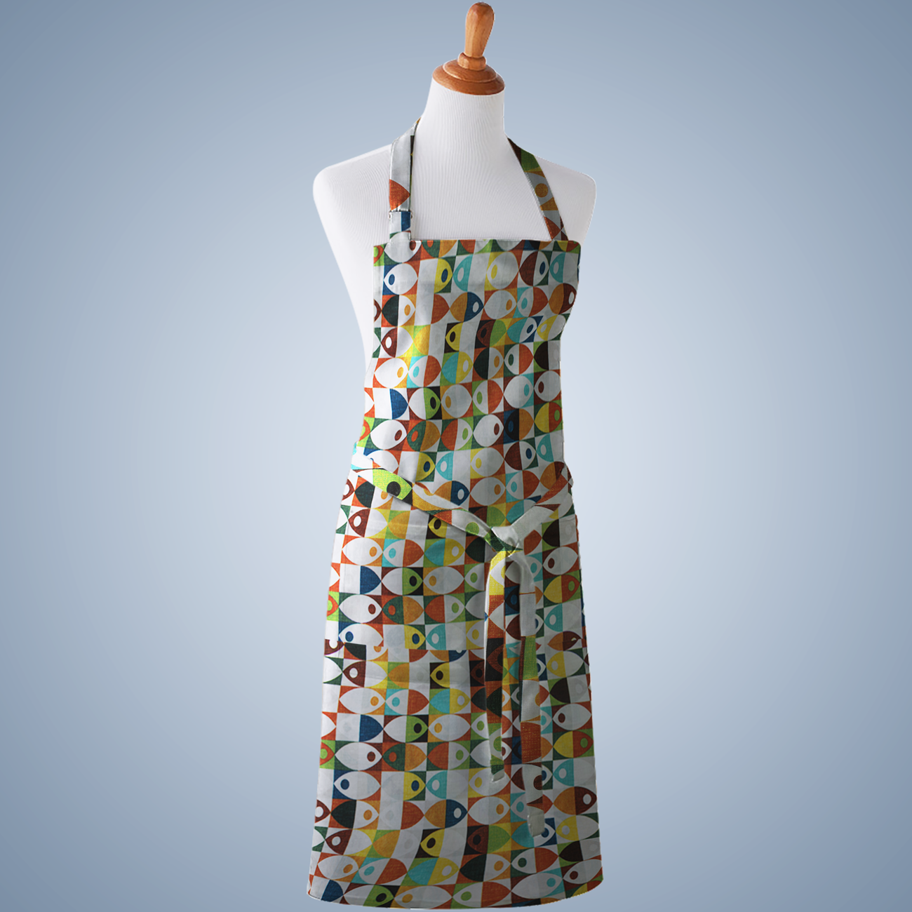 Loneta de decoração - Sardinhas - Amarelo