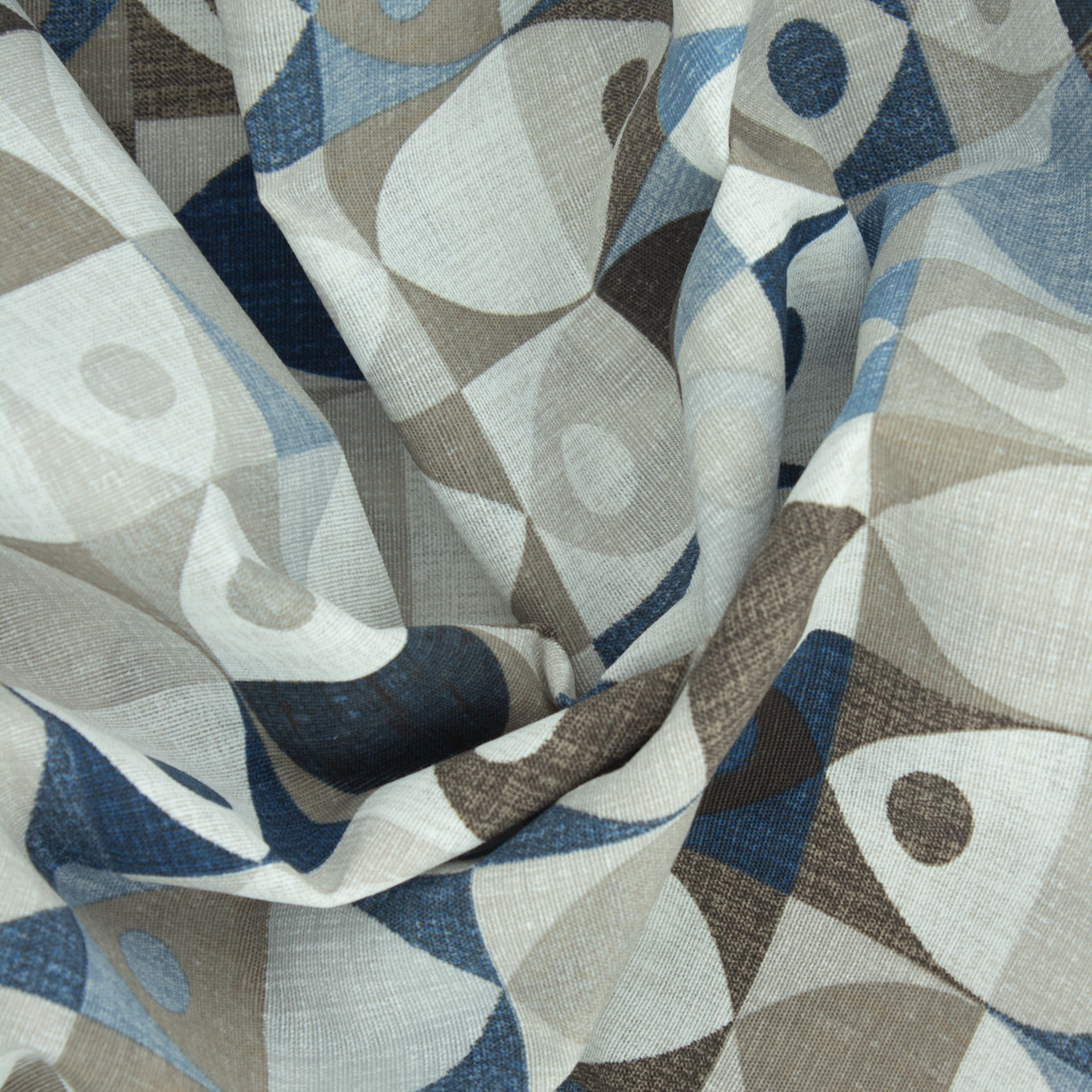 Loneta de decoração - Sardinhas - Azul