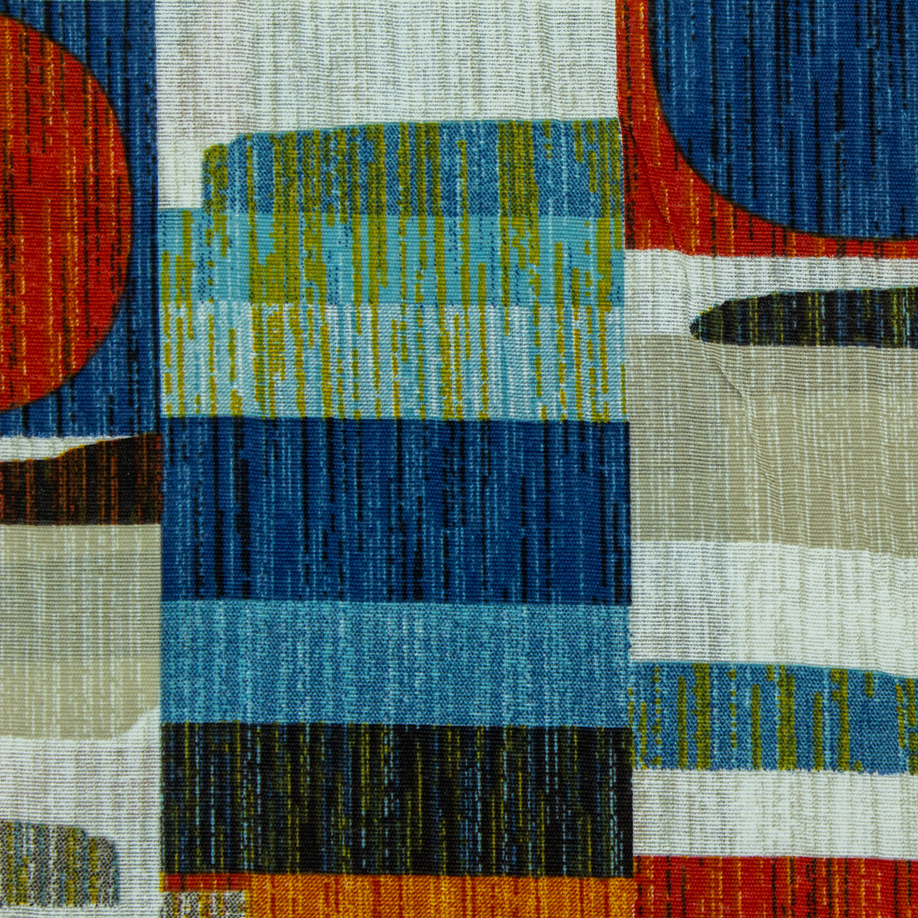 Loneta de decoração - Geometrico - Azul