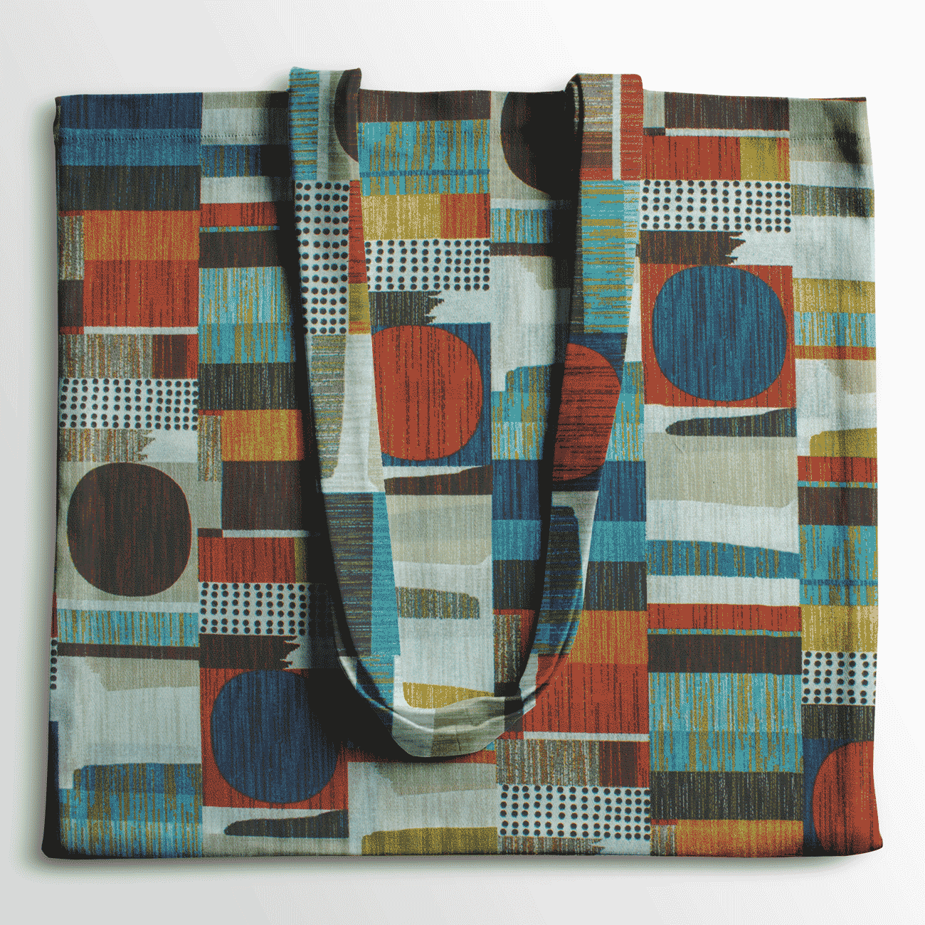 Loneta de decoração - Geometrico - Azul