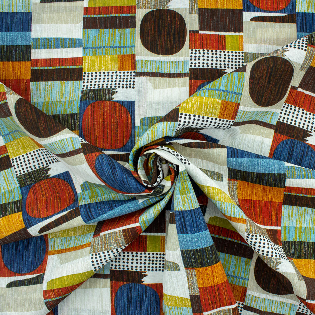 Loneta de decoração - Geometrico - Azul