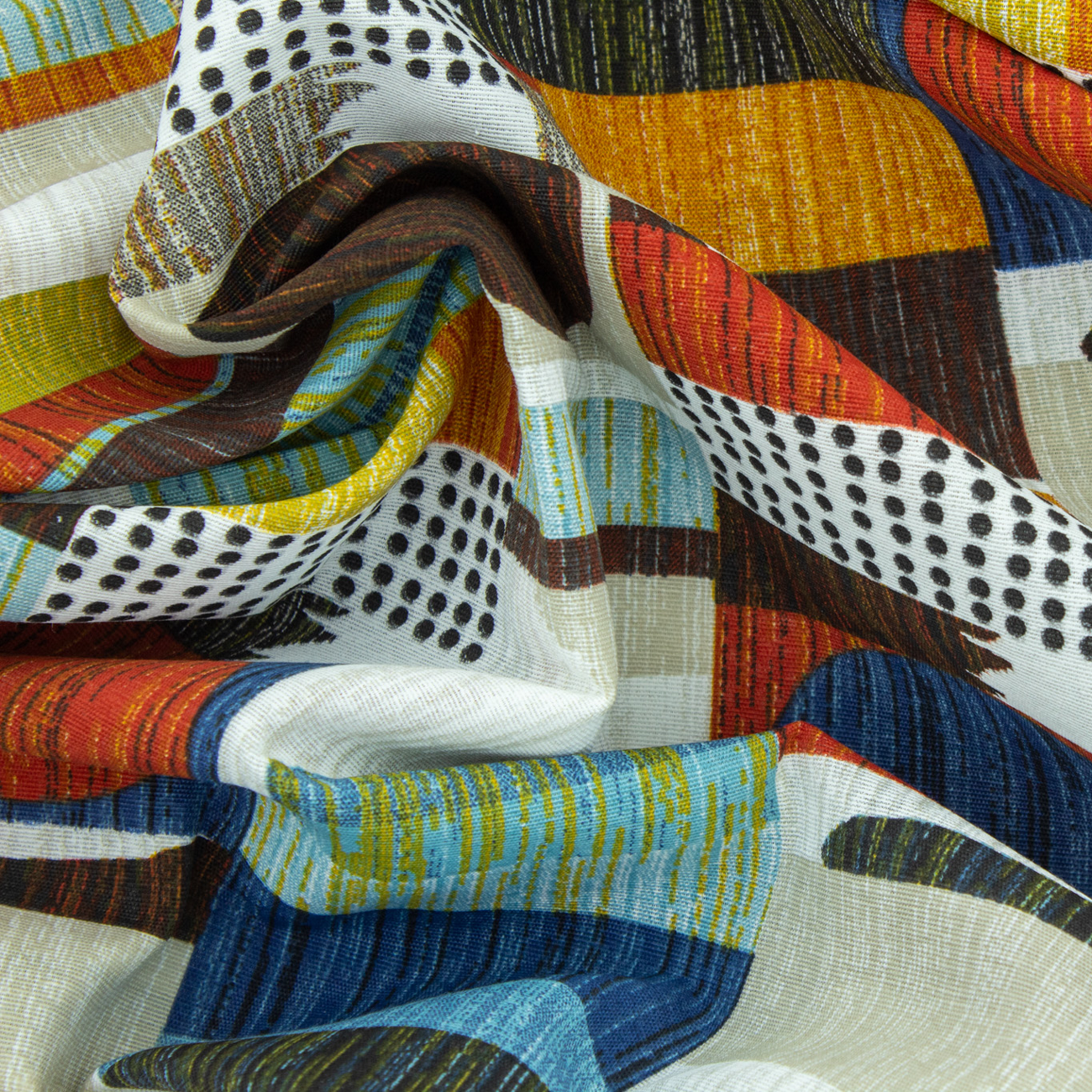 Loneta de decoração - Geometrico - Azul