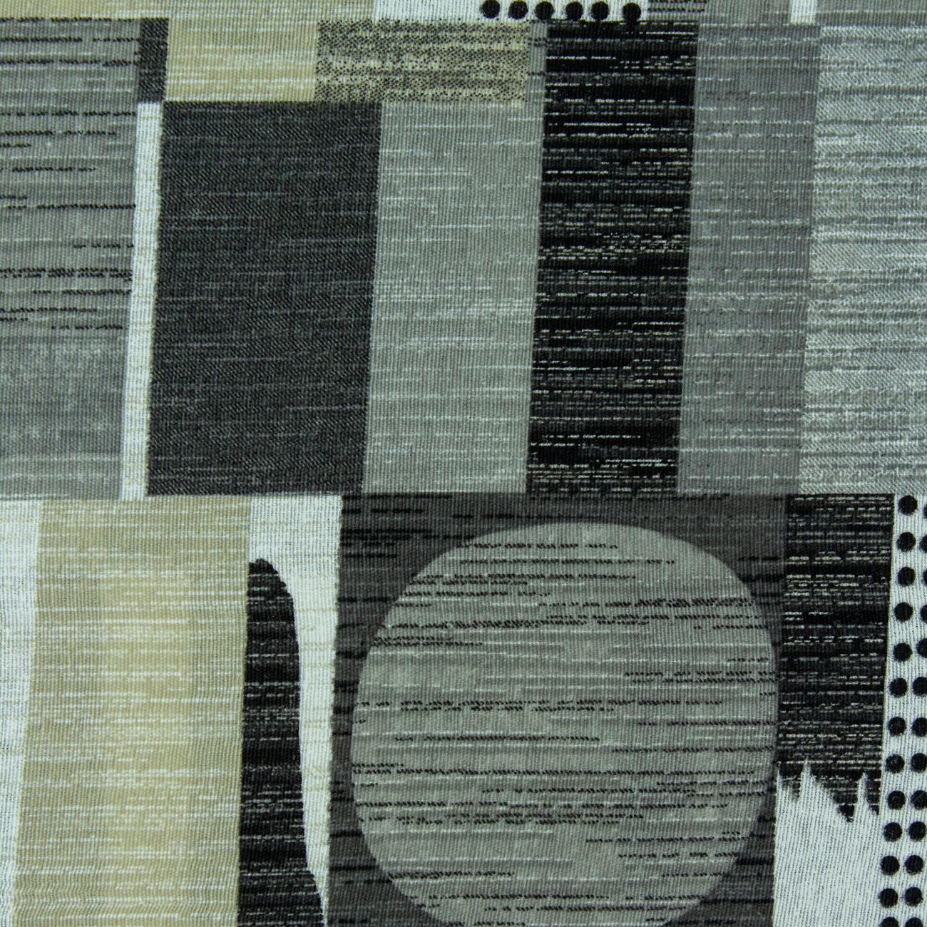 Loneta de decoração - Geometrico - Cinza