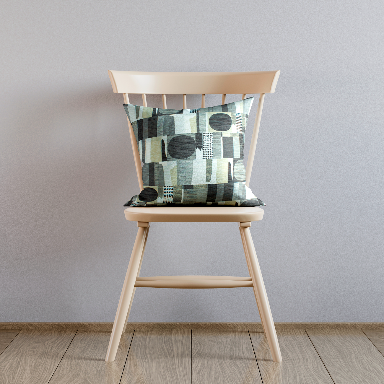 Loneta de decoração - Geometrico - Cinza