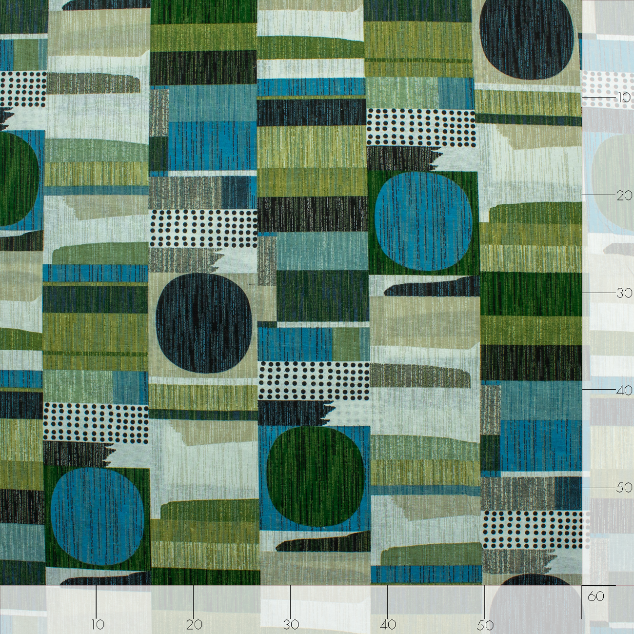 Loneta de decoração - Geometrico - Verde