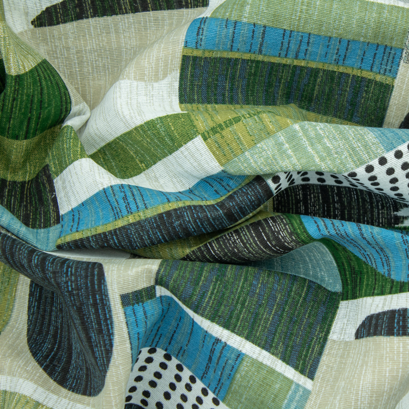 Loneta de decoração - Geometrico - Verde