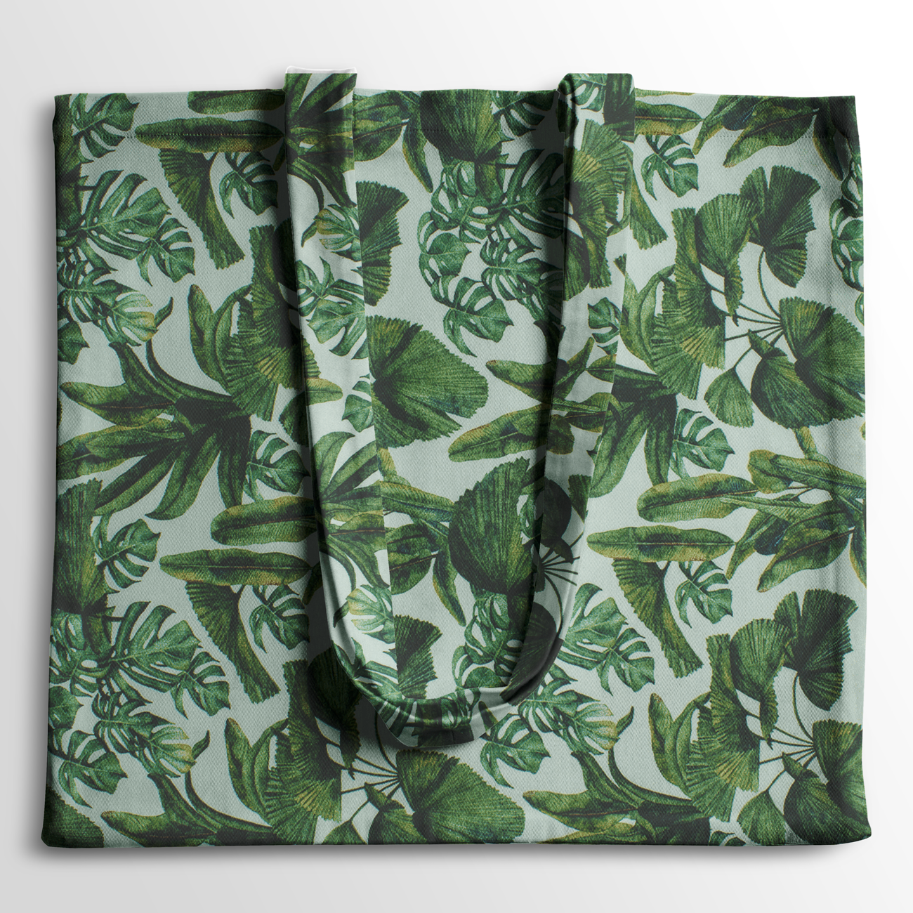 Loneta de decoração - Floral - Verde