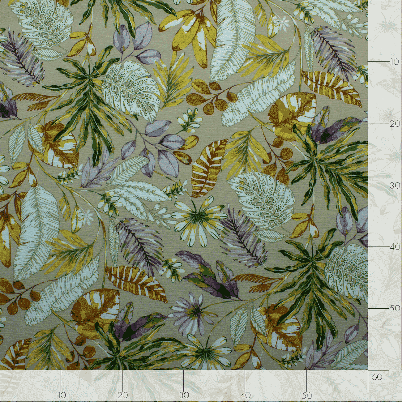 Loneta de decoração - Floral - Rosa