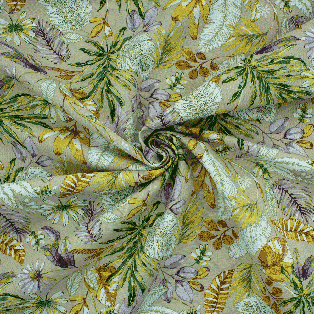 Loneta de decoração - Floral - Rosa