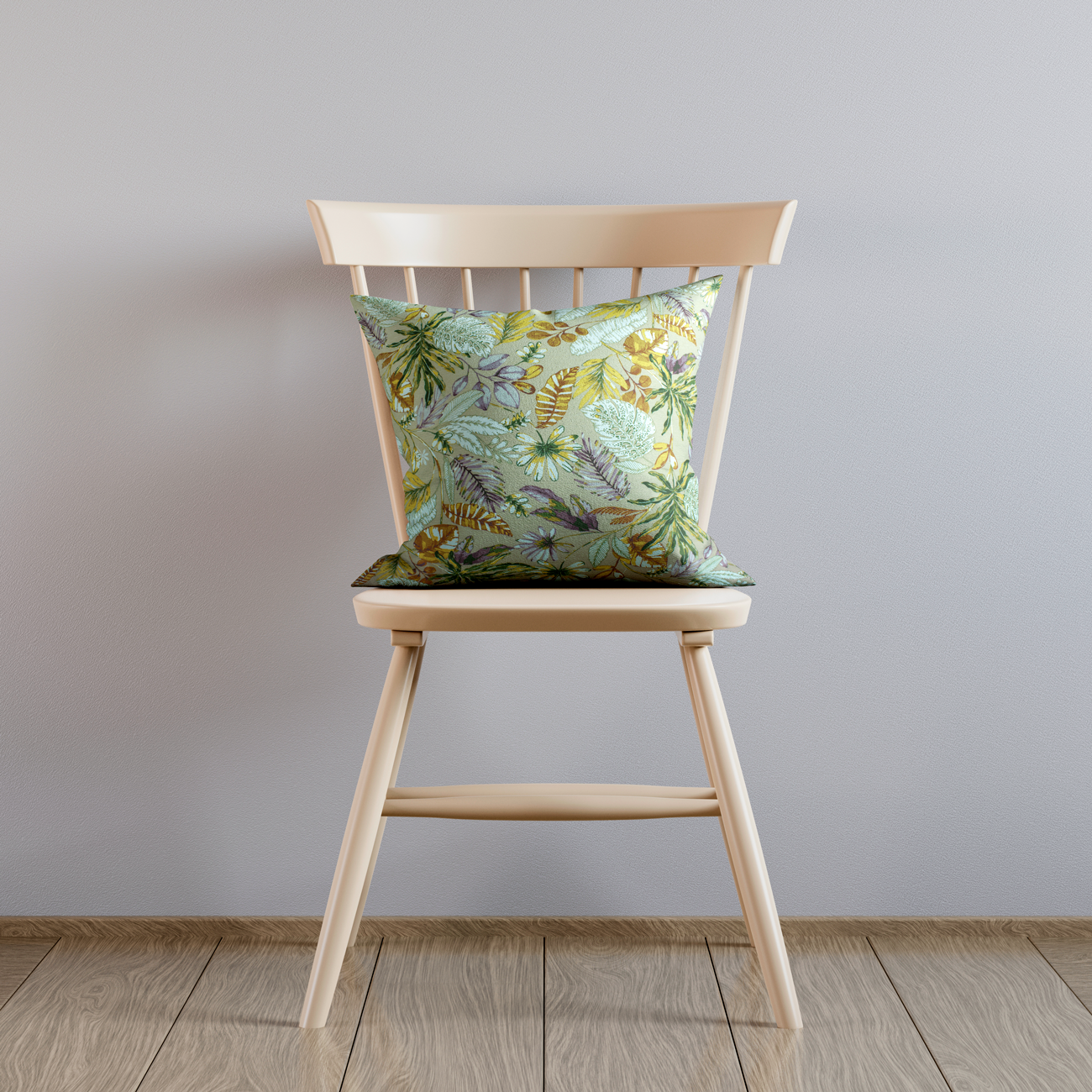 Loneta de decoração - Floral - Rosa