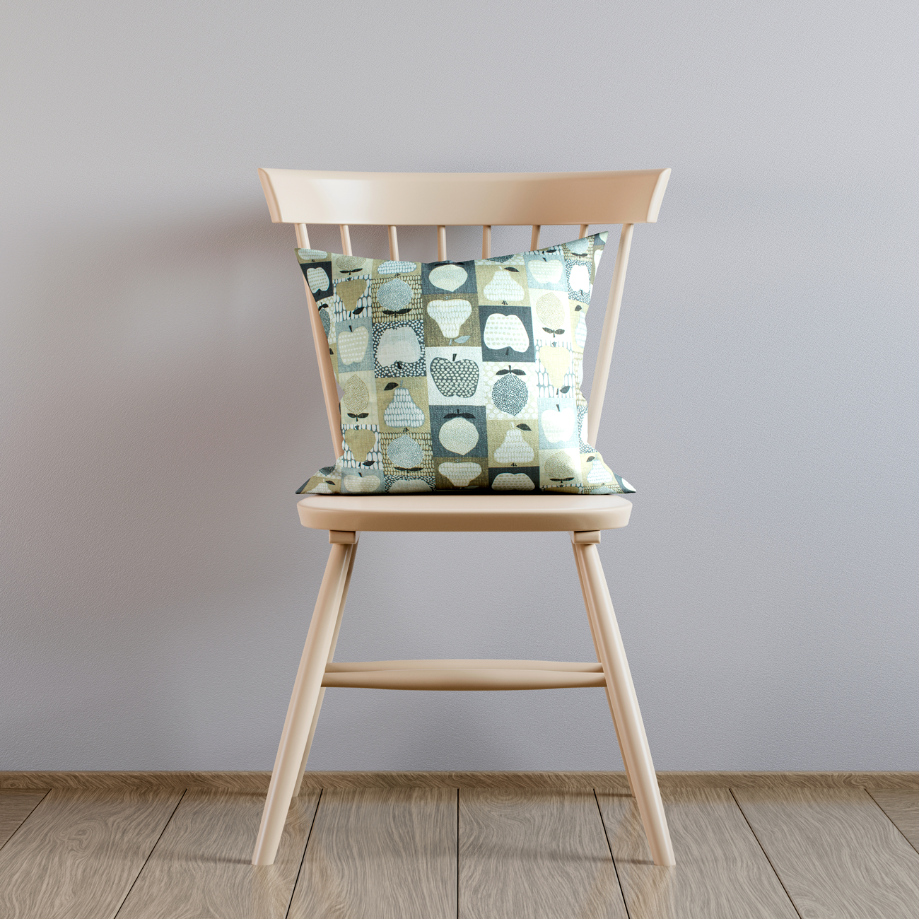 Decorative canvas - Fleur de lis - Red