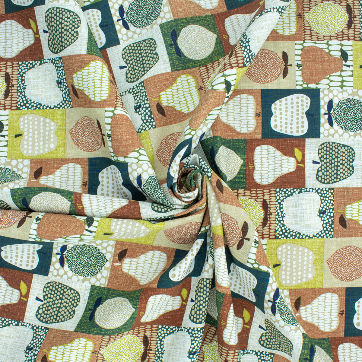 Loneta de decoração - Fruta - Verde