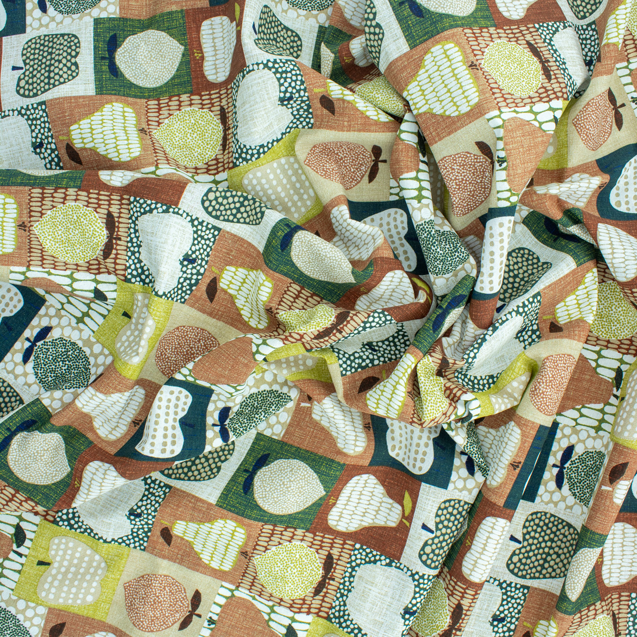 Loneta de decoração - Fruta - Verde