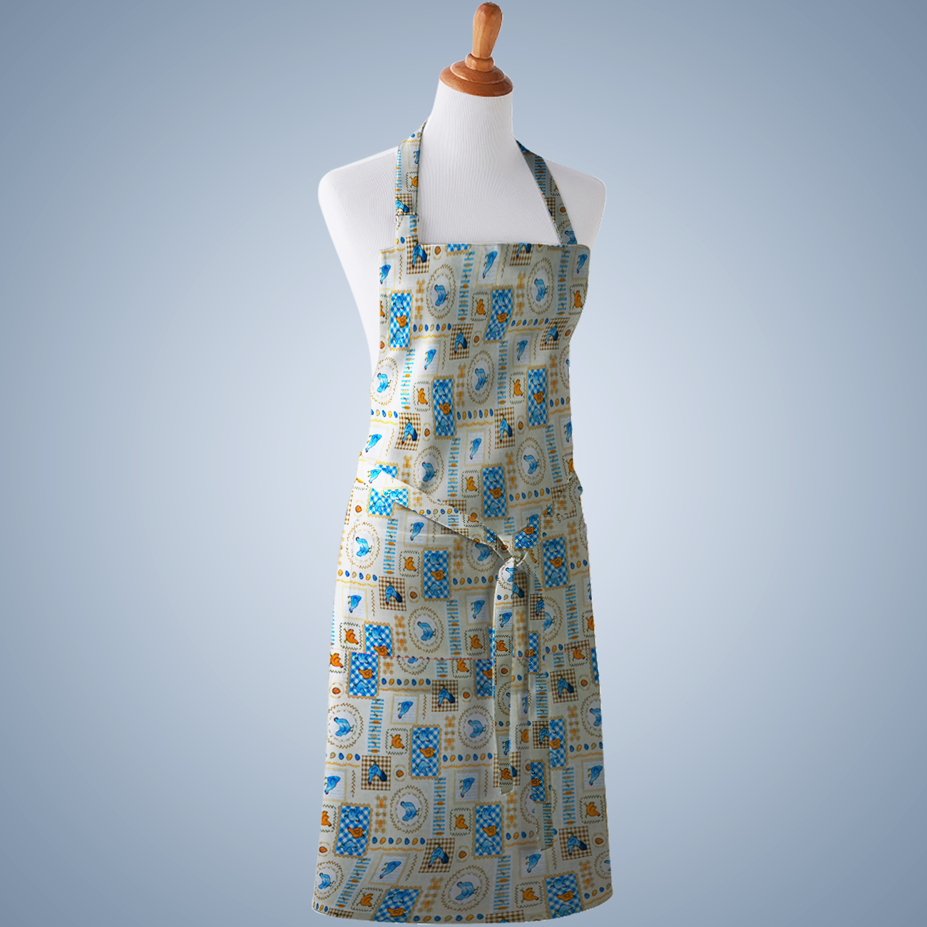 Loneta decorativa - Flor de lis - Rojo