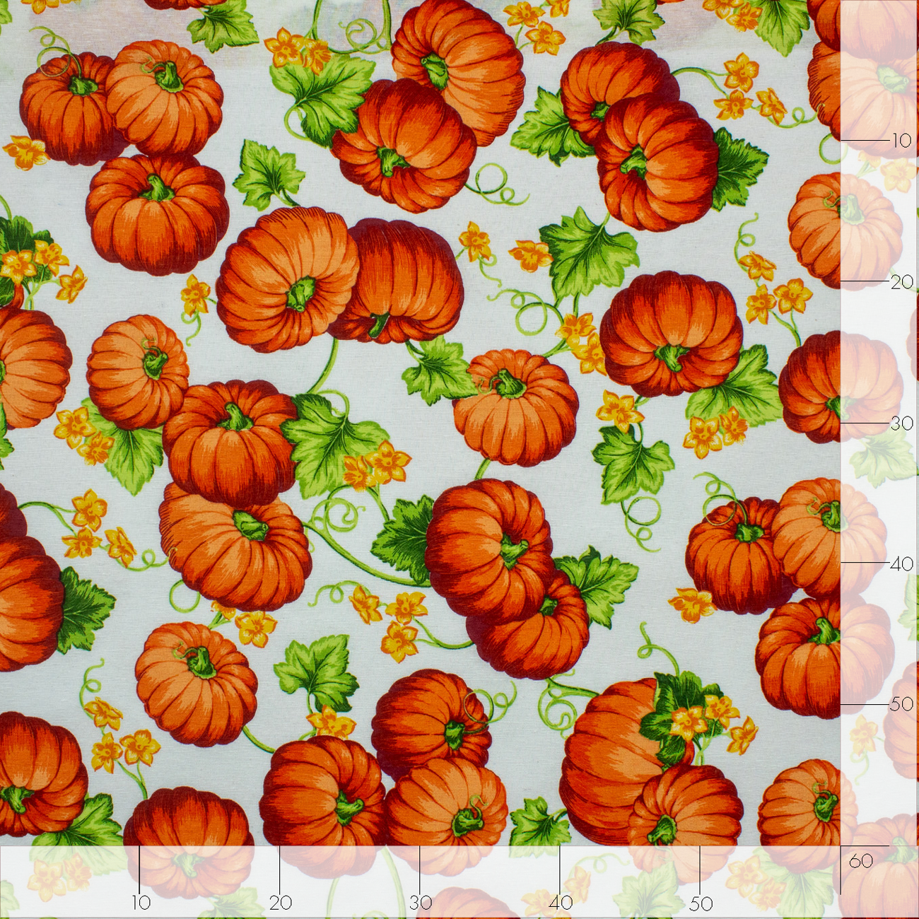 Loneta decorativa - Flor de lis - Rojo