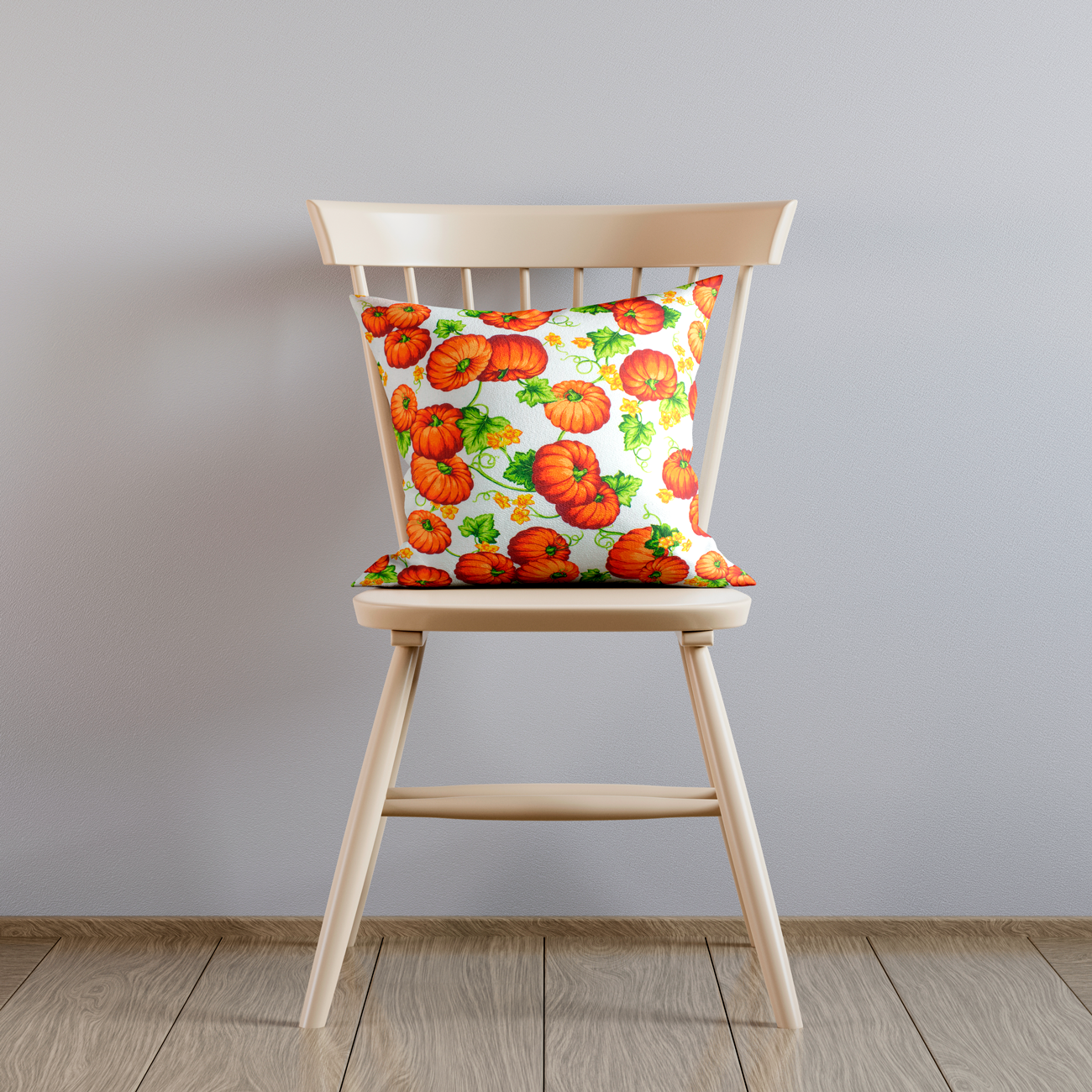 Loneta decorativa - Flor de lis - Rojo