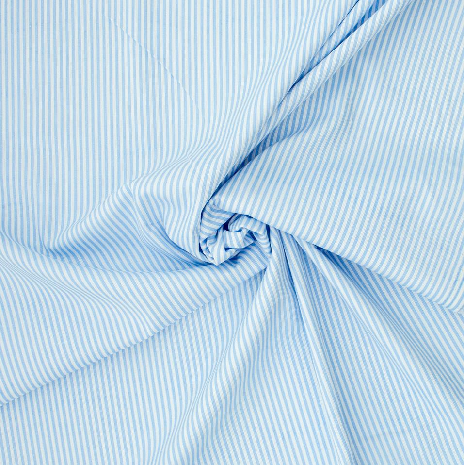 Spotted Print Fustão - Blue Background