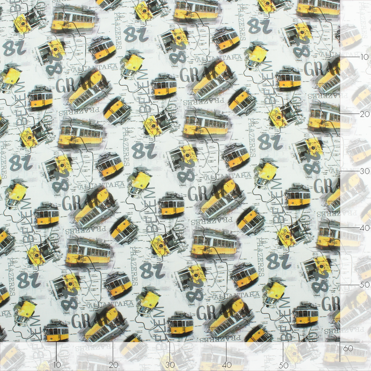 Lienzo Decoración Digital - Azulejos - Azul