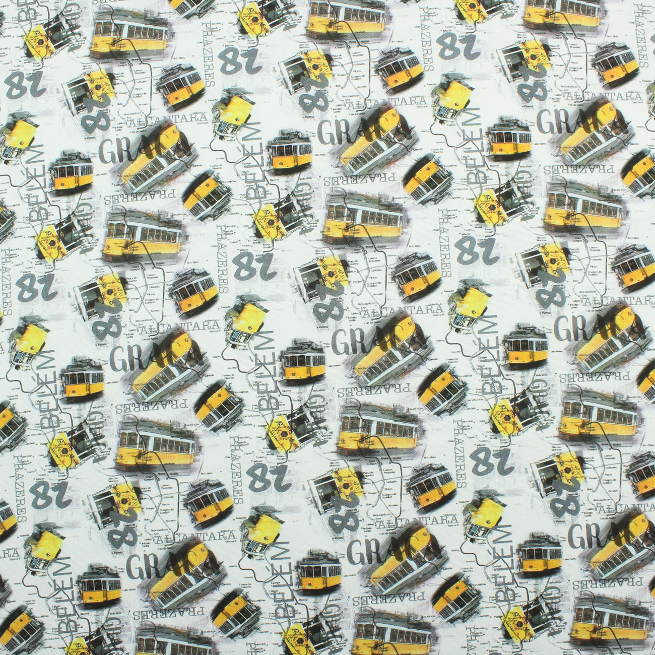 Lienzo Decoración Digital - Azulejos - Azul