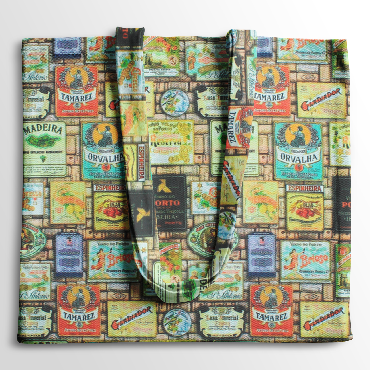 Loneta de Decoração Digital - Rótulos - Amarelo