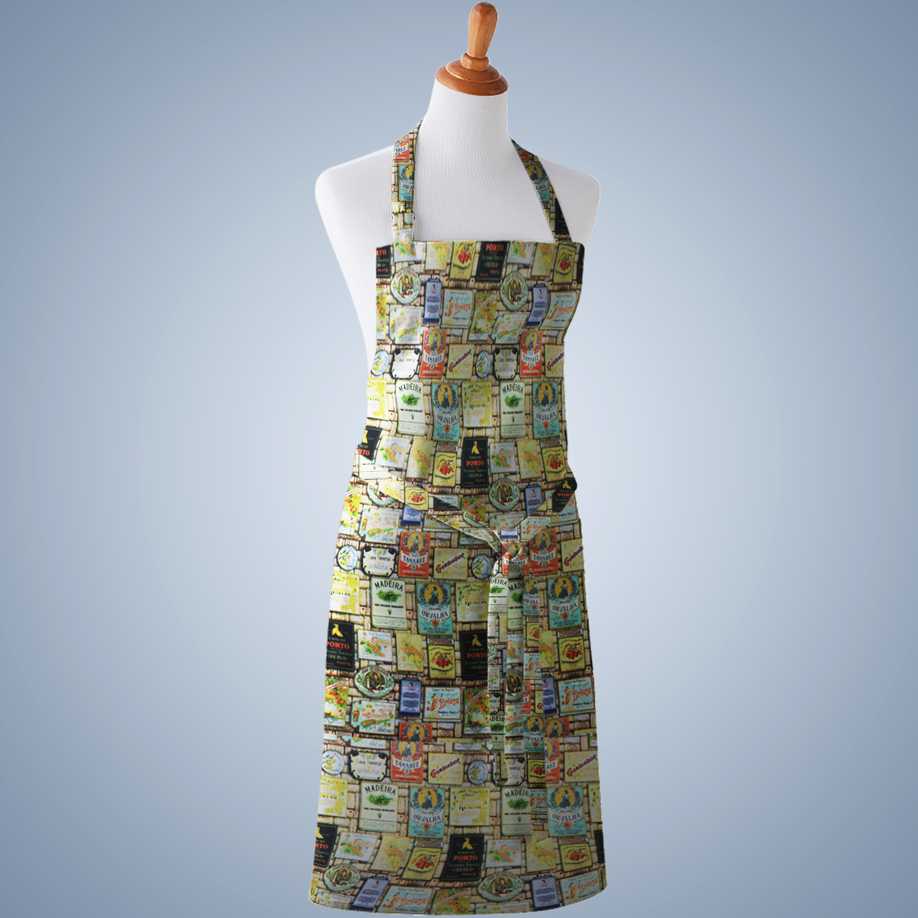 Loneta de Decoração Digital - Rótulos - Amarelo