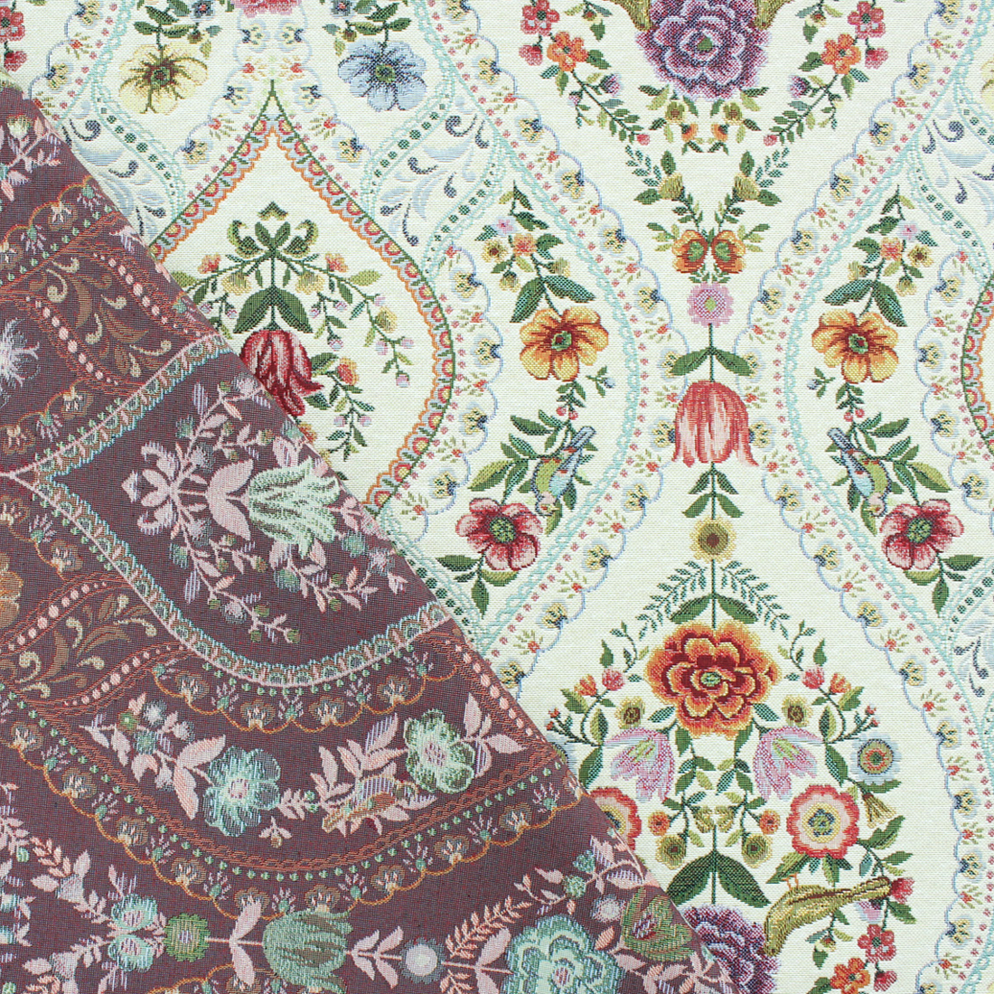 Gobelino Floral - Bege