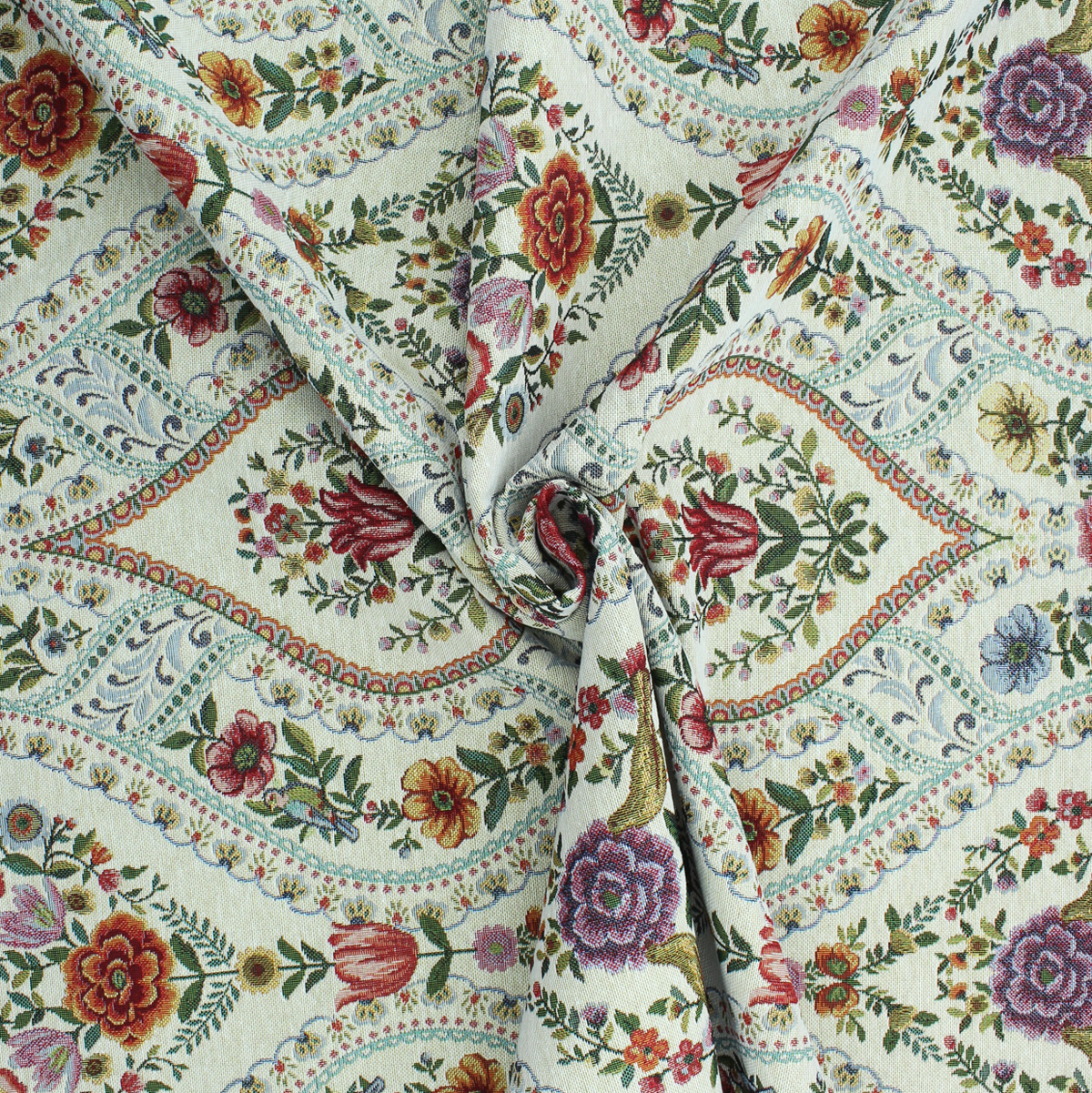 Gobelino Floral - Bege