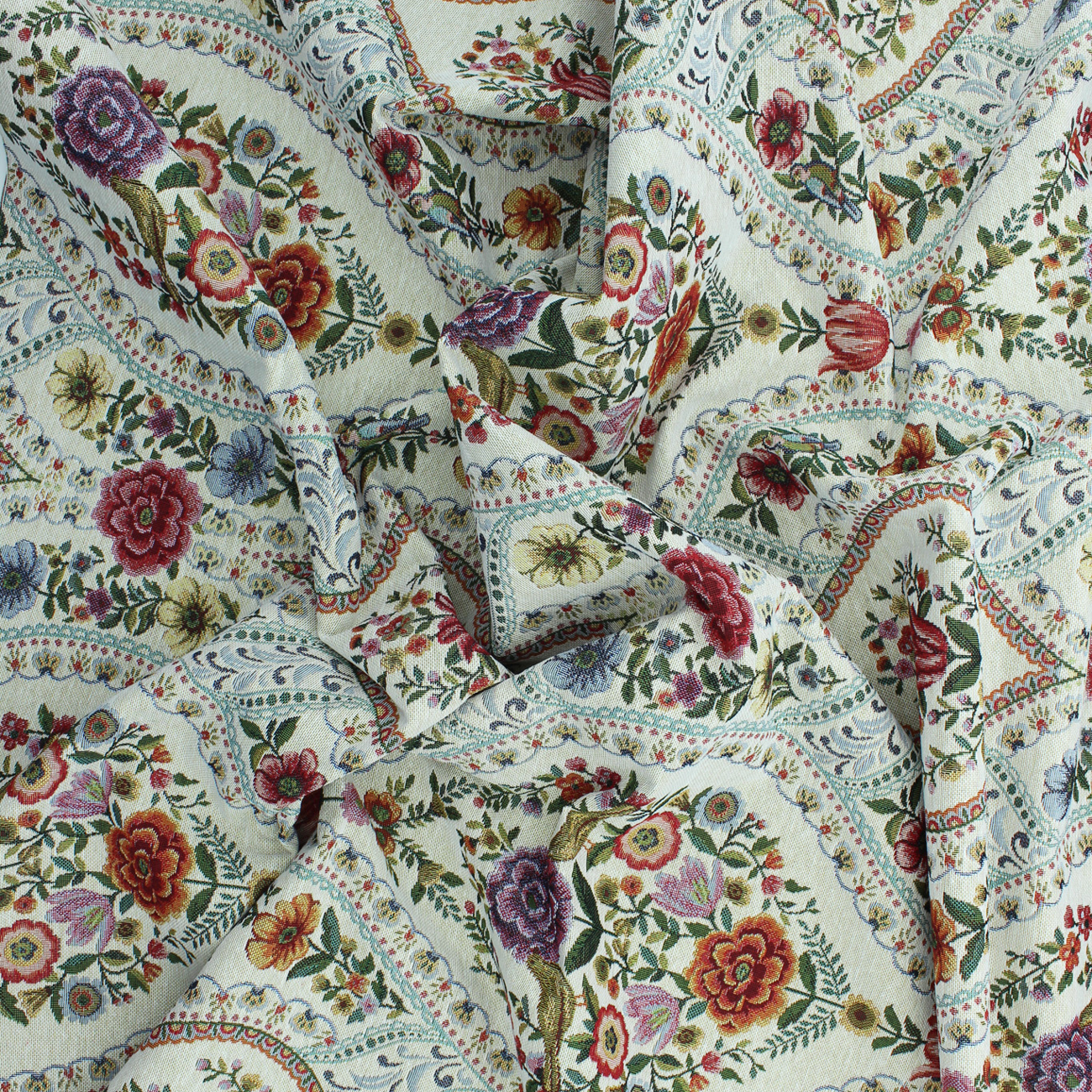 Gobelino Floral - Bege